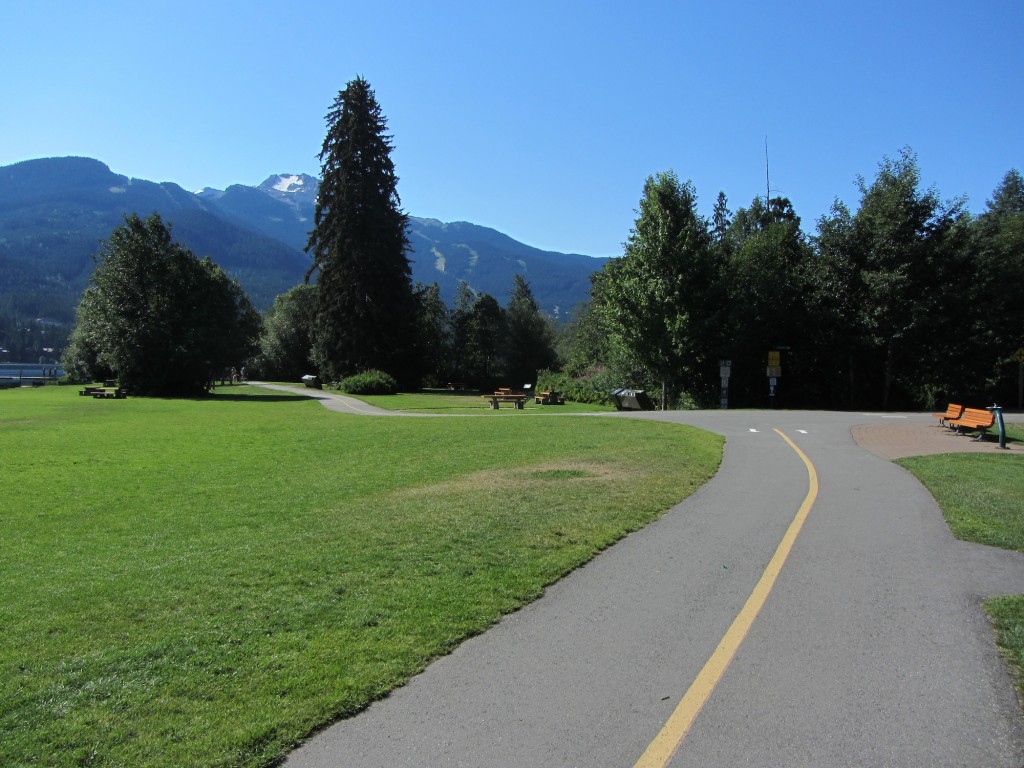 Beautiful cycling route